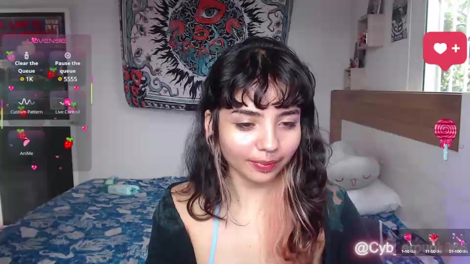 Girlredpunk Live Cam Screenshot – 2025-08-06 15:04:26