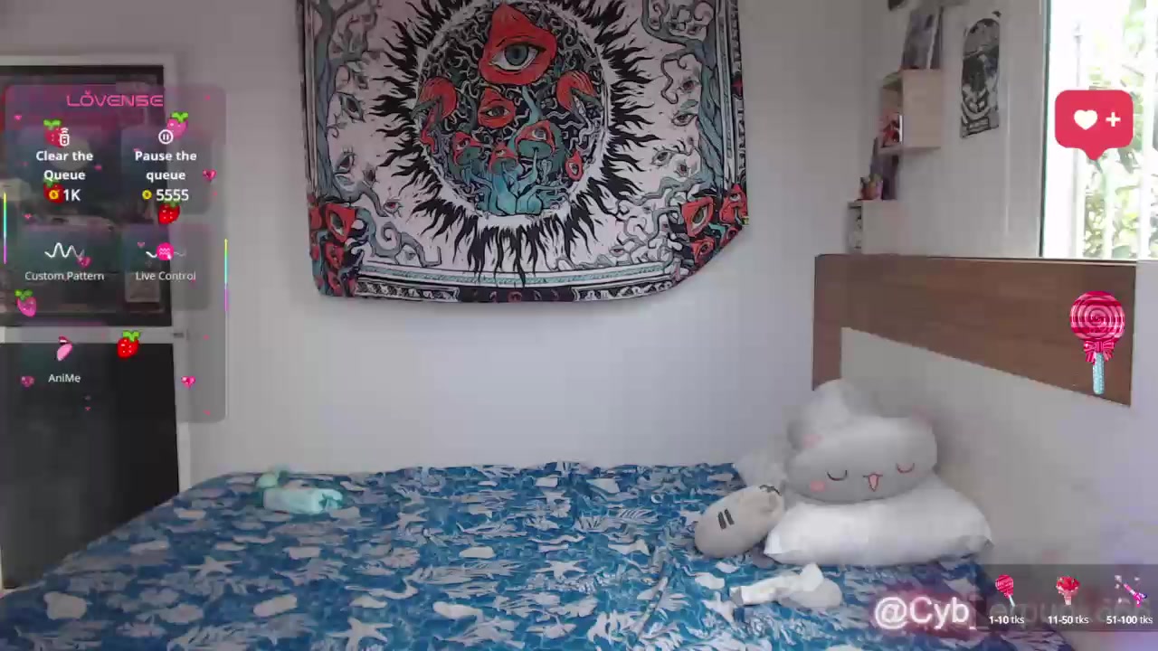 Girlredpunk Live Cam Screenshot – 2025-08-06 15:41:24