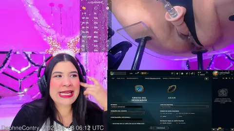 DaphneContry live snapshot on Voice Chat Line from Italie