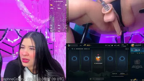 DaphneContry live snapshot on Voice Chat Line from Italy