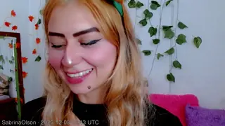 SabrinaOlson live snapshot on Voice Chat Line from Colômbia